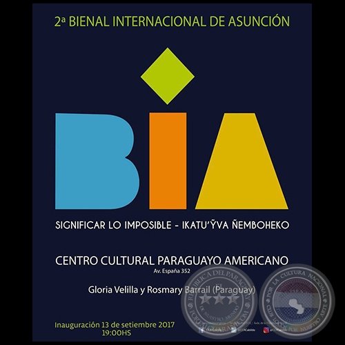 Una + Una - Exposición de Gloria Velilla y Rosmary Barrail - Miércoles, 13 de Septiembre de 2017